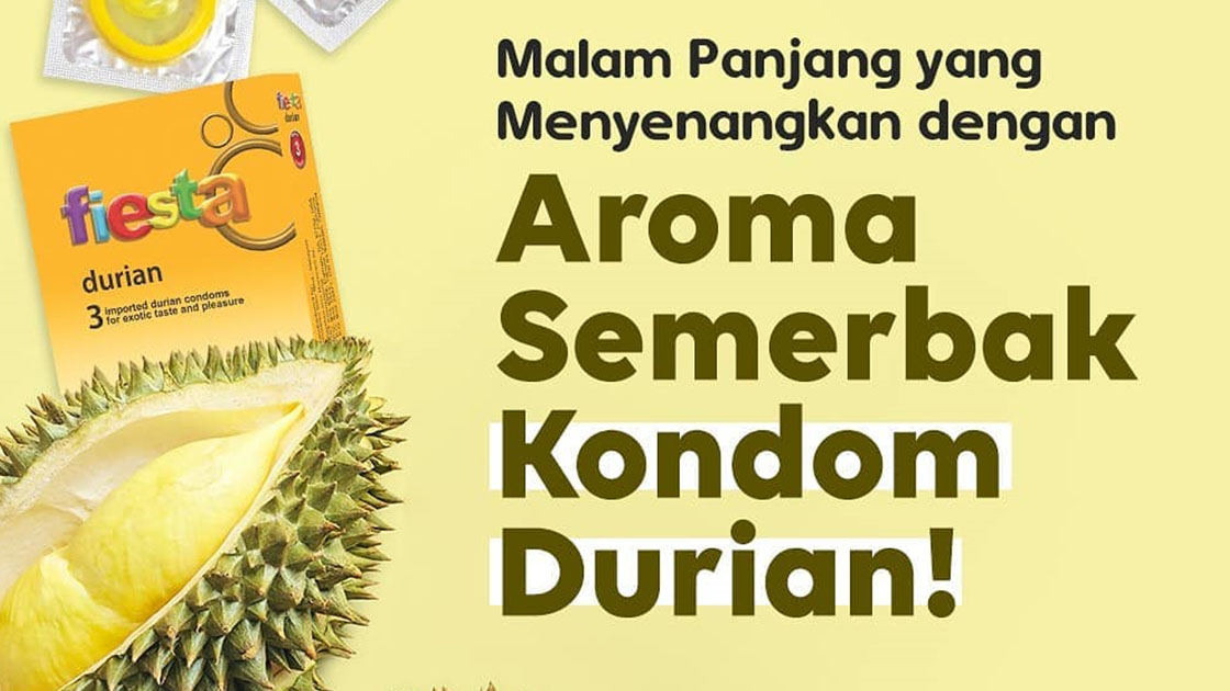 Kondom aroma durian
